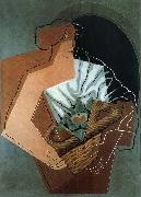 Juan Gris The Fem carring the basket oil painting reproduction